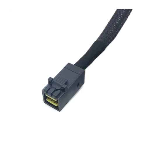 Cable S/AS SATA SFF-8643 a 4 SFF-8482 0.5 m miniatura 5