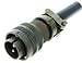 Amphenol Industrial Circular Connector, Reverse Bayonet, Solder, Circular Industrial, Mil - C - 5015 Series, Plug, 2 Rohs Compliant: No - AIBC6FA16-11PS