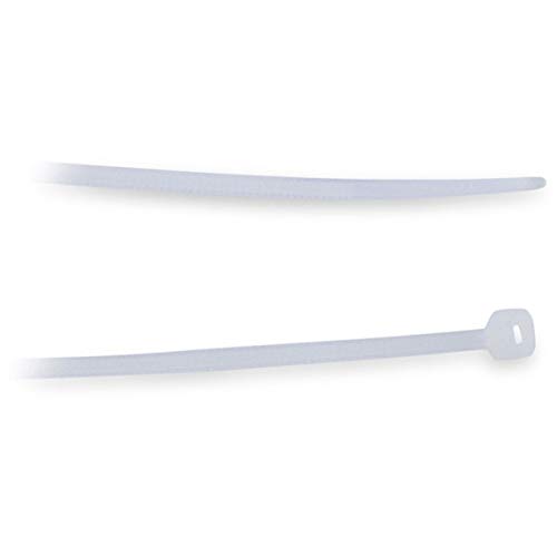 Force Line Abracadeira Nylon Branca 2 5X100Mm Pct. C/100