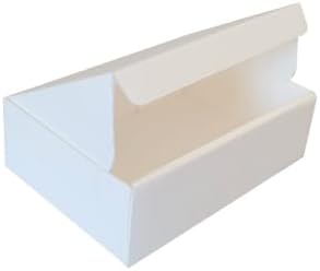 50 Caixas de Papelão 16x12x5 Branco Montável Bijouteria Envios Co...