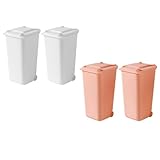 Mini poubelle de bureau – ce conteneur peut également servir à ranger de petits objets sur votre bureau pour un espace de travail bien rangé