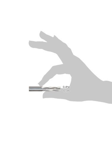 Image of YONICO Downcut Router Bits Spiral 3 Flute Solid Carbide CNC End Mill 3 /8-Inch Dia. 3 /8-Inch Shank 32350-SC