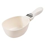 MOVAWAKY Waage 250 ml Futterlöffel Abnehmbare Wassertier-Messanzeige Elektronischer digitaler Heimtierbedarf Hunde Zubehör 24