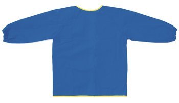 8 Pack CHENILLE KRAFT COMPANY LONG SLEEVE ART SMOCK BLUE