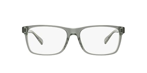 Coach HC6213U Universal Fit Prescription Eyewear Frames, Moss/Mint/Demo Lens, 55 mm