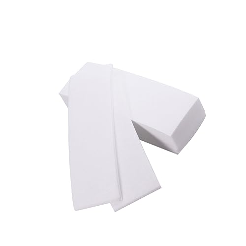 Didiseaon Soft Flexible 240pcs Hair Removal Wax Strips Thicken Epilator Paper Non-woven Easy to Cut for Body Facial Use