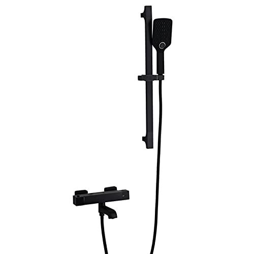 Robinet de remplissage de baignoire thermostatique au design mural épuré