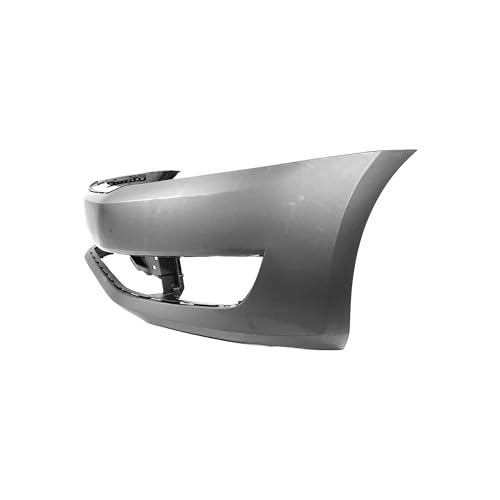 Image of FitParts Compatible with Volkswagen Passat 2012-2015 Front Bumper Cover | Primed, With Fog Light Holes, Without Parking Sensor Holes, Sedan, Ready to Paint, OEM 561807217BGRU, VW1000199