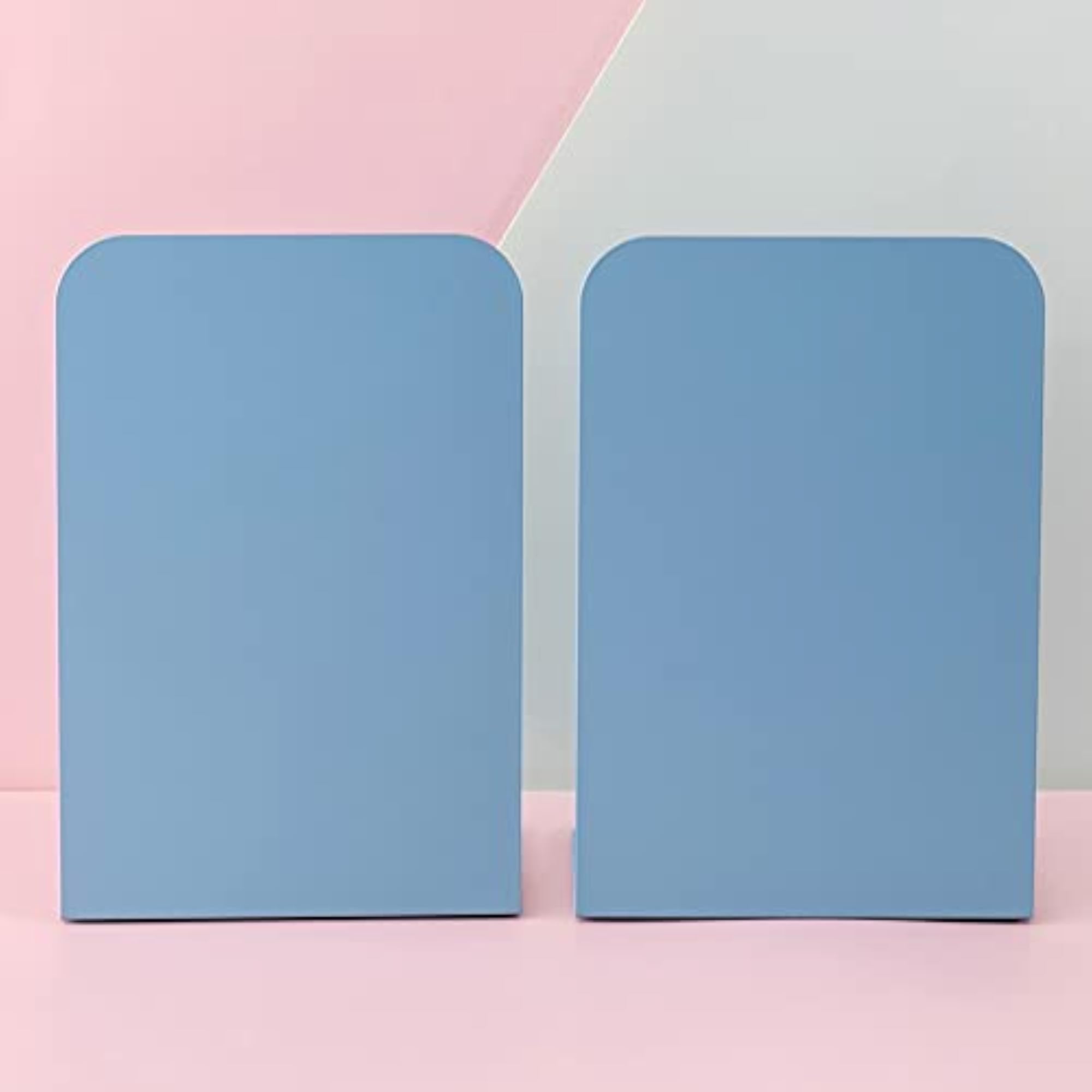 Heavy Metal Non-Skid Decorative Bookends, 2 Pieces