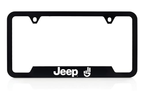 Jeep Wave License Plate Frame Quantity 1 Included
