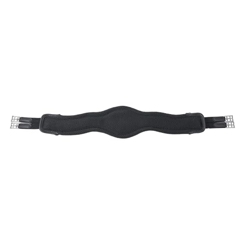 Sangle de selle Busse 3D Air Effect noire 120 cm de long