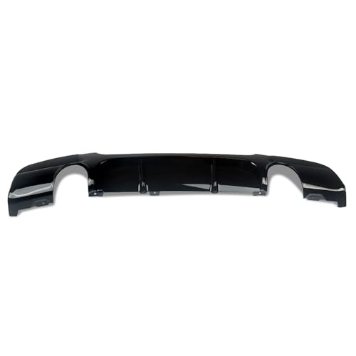 Difusor parachoques trasero negro brillante para BMW E90 E91 M Sport 2005-2011 7