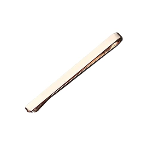 Pinza para corbata de hombre en metal para trajes de negocios y accesorios de boda