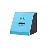 5. La expresión facial está hecha de plástico suave, rico en colores, se puede utilizar fácilmente.