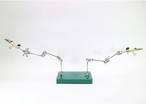 Double bras de montage XENITE en acier inoxydable pour armature stop motion rigide