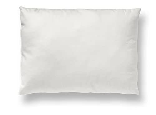 Weißes Baumwollkissen für Kinder - Kissen für Babys 1 Jahr 2 Jahre 3 Jahre Größe 33x44cm - Weiches, hypoallergenes und maschinenwaschbares Kissen - Ideal für das Bett auf Reisen thumbnail