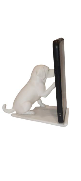 Happy Enterprises Labrador Retriever Cell Phone Holder, Cute Plastic Dog Stand for Desk, Office, Study & Home-image-17