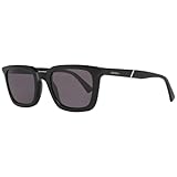 Plástico Diesel DL0282-01A-51 - Gafas de sol para hombre, color negro brillante