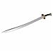 LarpGears Classical Chinese YanLing Saber Foam Sword, Historical Training Sword for Halloween Costume, LARP Events, Cosplay and Outdoor Battle Game Sports 33 Inches