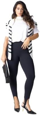 Calça Legging Pezinho (BR, Alfa, M, Regular, Regular, Preto)