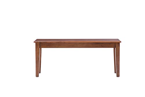 Boraam Shaker Bench, Walnut #TOP3