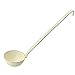 Riess, 0308-006, Schöpflöffel 8, CLASSIC - BUNT/PASTELL, Farbe Pastell-Gelb, Durchmesser 8 cm, Höhe 7 cm, Emaille