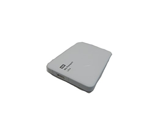 Image of WD 1TB White My Passport Ultra Portable External Hard Drive - USB 3.0 - WDBGPU0010BWT-NESN