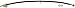 Dorman H621555 Front Driver Side Brake Hydraulic Hose Compatible with Select Honda Models