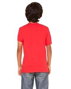 Bella Canvas Product of Brand Youth Jersey Short-Sleeve T-Shirt - RED - L -, Instant Savings of 5% & More2