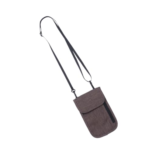 1pezzi Portapassaporto Multifunzionale Tracolla Pouch Per e Certificati Design Colore