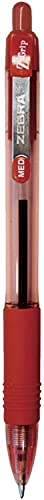 Stylos à bille rétractables Zebra Z Grip lot de 24 : parfaits pour l'école et le bureau - 3
