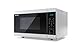 SHARP MS51E Mikrowelle (Mikrowelle: 900W, 5 Leistungsstufen, Auftaufunktion, Abmessungen: 485x293x410cm), silber
