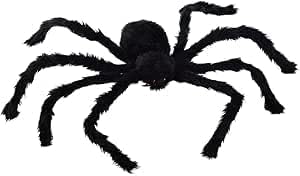 Black Spider Halloween Spider Bar Decoration, Black Spider, Cross Mirror, Ghost Festival, Whole Body Toy, Giant Spider, Halloween Spider, Haunted House, Halloween Decoration, Black Spider, Giant
