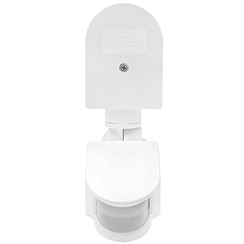 Maxxima Wall Mount Pir Occupancy Sensor, Hard-Wired Motion Sensor, Max Height 8 Ft, Residential, 120V, Ideal For Entryways, Hallways, Closets, Attics, Garages #TOP1