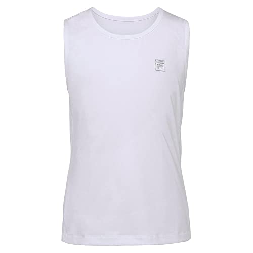 Fila Girls' Full Coverage Tank White M