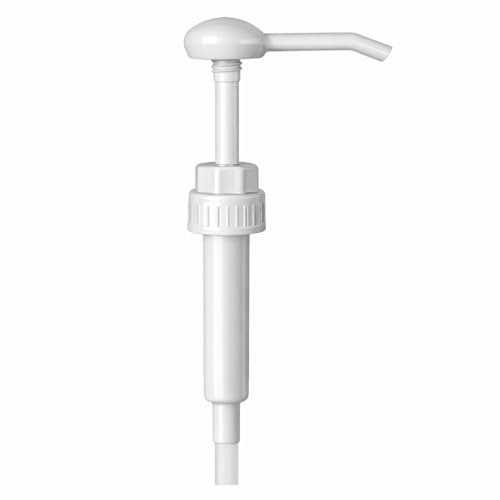 Handit 5-Gallon or One Gallon Pump Dispenser 1 oz per Pump 38/410 Thread Heavy-Duty Gallon Pump for Thick Liquids Soaps Shampoos Lotions & Cleaning Supplies