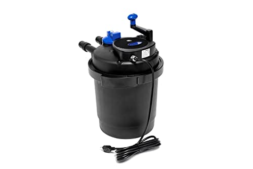 Cnz Cpf-2500 Bio Pressure Pond Filter With 13W Clarifier, Up To 1600 Gallons #TOP4