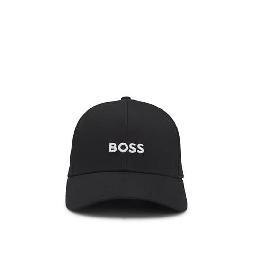 Casquette BOSS Zed Noire, Taille Unique, Homme
