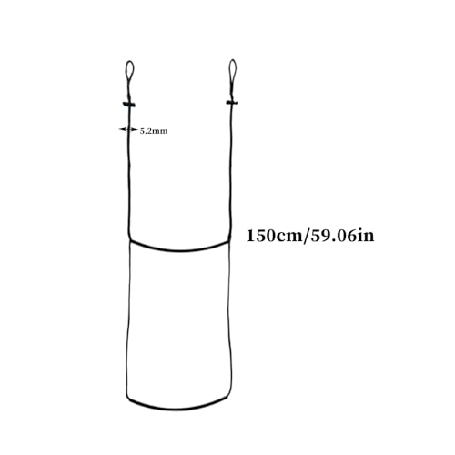 Corde d'escalade avec sangle légère et échelle d'arbre réglable 1.5m - 6