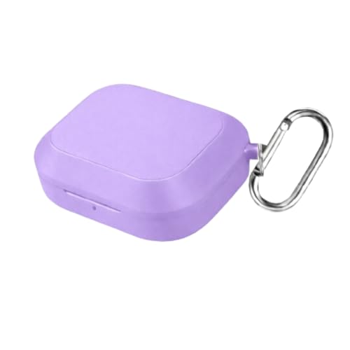 Image of Anvique Silicone Case Cover for Realme Buds Air 8, Dustproof and Shockproof Protection (Master Purple)