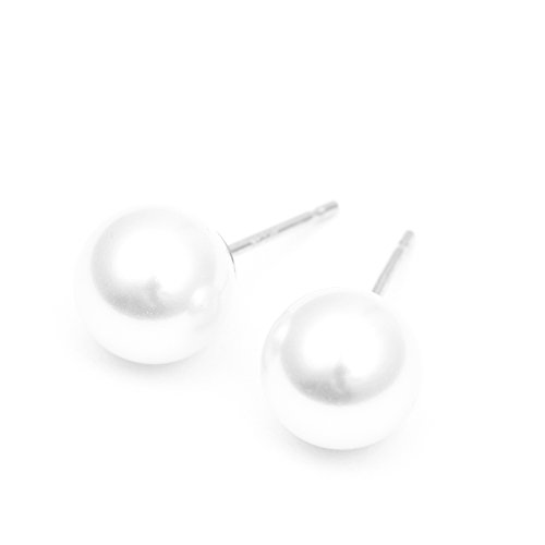 Pewterhooter, orecchini a perno, in argento