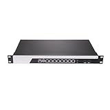 Designed with console, 2 x usb3.0, 8 x gigabit lan, rst, 2 x sfp+, vga, size at 450 x 270 x 45mm