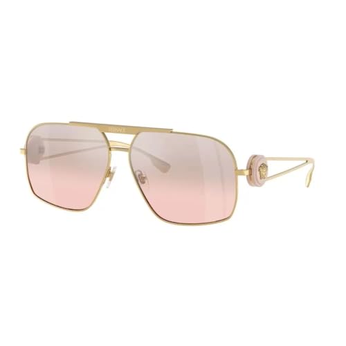 Versace Sunglasses VE 2269 10027E Gold Light Pink Mir Gradient S