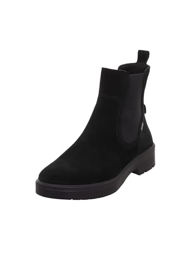 Legero Botas Chelsea Gore tex ligeramente forradas para mujer, Negro 0000, 37 EU