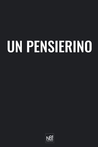 Un Pensierino: Idea regalo originale e divertente. Perfetto per regali di compleanno simpatici a collega uomo donna mamma papà ragazzo ragazza amico amica