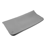 RUNROTOO Silicone Dog Pee Pad Holder Tray 24x24 Gray Non-Slip High Edge Potty Mat for Puppy Training