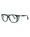 Gucci Square/Rectangle Optical Frames Blue Eyewear Made In Italy Injection Frame Designer Fashion for Everyday Luxury