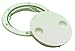 SEACHOICE Twist N Lock Deck Plate #39261, Arctic White