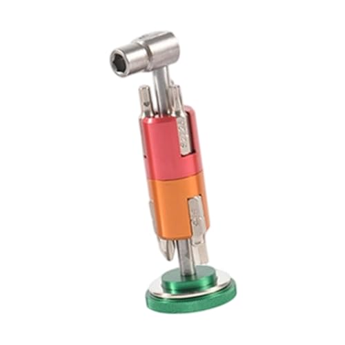 Laikoutd Destornillador Hexagonal De 3 A 6 Mm Juego Llaves T25 Herramienta Mantenimiento Bicicletas Invisible Llave Bielas Resistencia Herramienta Reparación Bicicletas Compactas