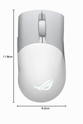 ROG Keris Wireless Aimpoint - Souris gaming sans fil, 36K DPI - Blanc